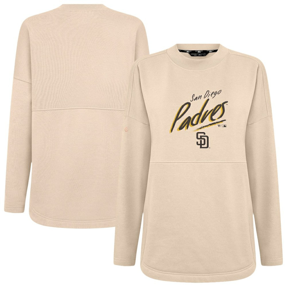 San Diego Padres Levelwear Women's Oversized Beaudry Sizzle Top Lifestyle