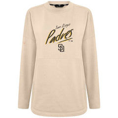 San Diego Padres Levelwear Women's Oversized Beaudry Sizzle Top Lifestyle