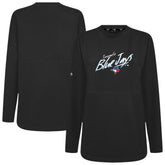 Toronto Blue Jays Levelwear Women's Oversized Beaudry Sizzle Top for sale
