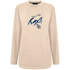 Tampa Bay Rays Levelwear Women's Oversized Beaudry Sizzle Top On Sale
