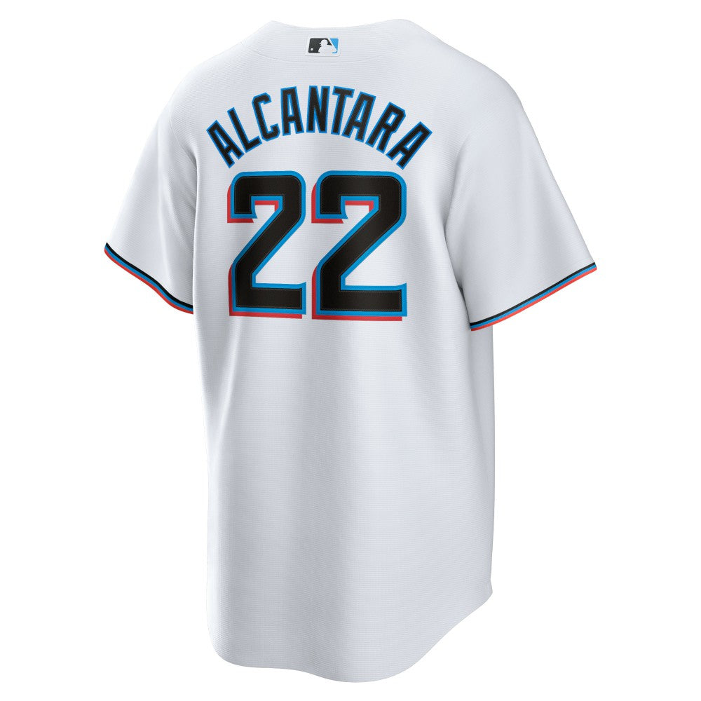 Sandy Alcantara Miami Marlins Nike Youth Home Replica Jersey - White | MLB Jerseys