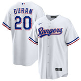 Ezequiel Duran Texas Rangers Nike Youth Home Replica Jersey Lifestyle