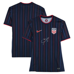 Fanatics Cavan Sullivan USMNT Autographed 2025 Navy Replica Jerseys - Front Signed