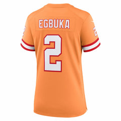 Emeka Egbuka Tampa Bay Buccaneers Women's Alternate 2 Game Jersey Creamsicle - Nike