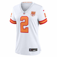 Emeka Egbuka '76 Tampa Bay Buccaneers Women's Alternate 50th Season Game Jersey White - Nike