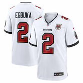 Emeka Egbuka Tampa Bay Buccaneers 50th Season Game Jersey White - Nike
