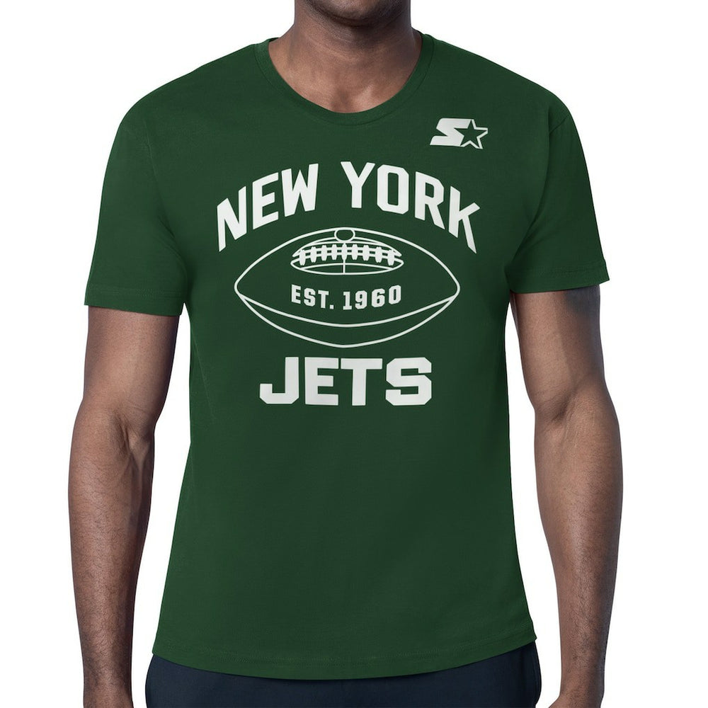 New York Jets Starter Green and White Forever T-Shirt Green - NFL