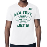 New York Jets Starter Green and White Forever T-Shirt White - NFL