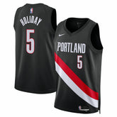 Nike - Jrue Holiday Portland Trail Blazers Unisex Swingman Jersey - Icon Edition - Black