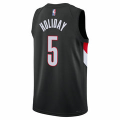 Nike - Jrue Holiday Portland Trail Blazers Unisex Swingman Jersey - Icon Edition - Black