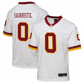 Mike Sainristil Washington Commanders Youth Alternate 2 Game Jersey White - Nike