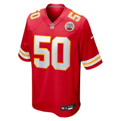 Brandon George Kansas City Chiefs Team Game Jersey Red - Nike