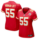 Omarr Norman-Lott Kansas City Chiefs Women's Team Game Jersey Red - Nike