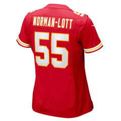 Omarr Norman-Lott Kansas City Chiefs Women's Team Game Jersey Red - Nike