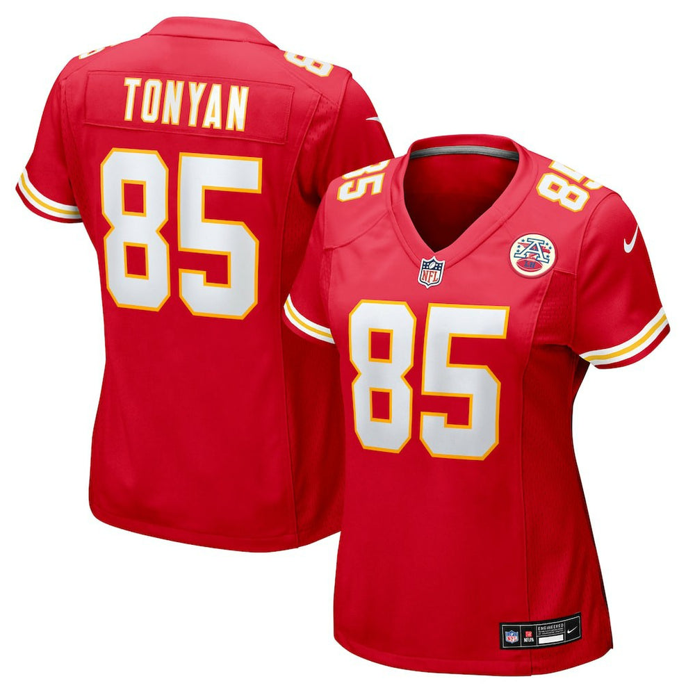 Robert Tonyan Kansas City Chiefs Women's Team Game Jersey Red - Nike