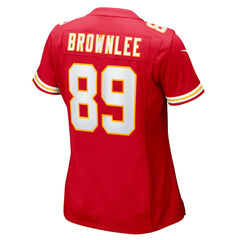 Jason Brownlee Kansas City Chiefs Women's Team Game Jersey Red - Nike