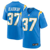 Jordan Oladokun Los Angeles Chargers Team Game Jersey Powder Blue - Nike