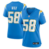 Marlowe Wax Los Angeles Chargers Women's Team Game Jersey Powder Blue - Nike