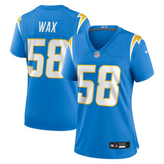 Marlowe Wax Los Angeles Chargers Women's Team Game Jersey Powder Blue - Nike