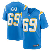 Josh Fuga Los Angeles Chargers Team Game Jersey Powder Blue - Nike