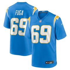 Josh Fuga Los Angeles Chargers Team Game Jersey Powder Blue - Nike
