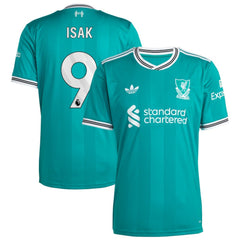 Adidas Alexander Isak Liverpool 2025/26 Third Replica Player Jerseys - Green