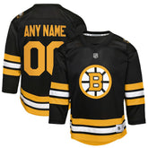 Boston Bruins Youth Home Custom Replica Jersey Black