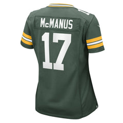Brandon McManus Green Bay Packers Women's Team Game Jersey Green - Nike
