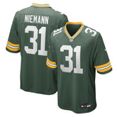 Nick Niemann Green Bay Packers Team Game Jersey Green - Nike