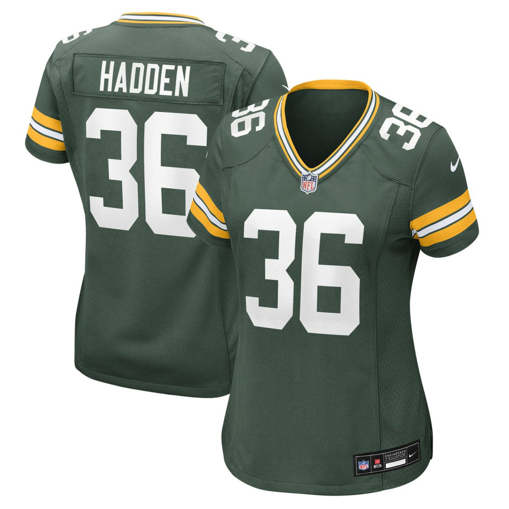 Kamal Hadden Green Bay Packers Women's Team Game Jersey Green - Nike