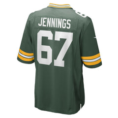 Donovan Jennings Green Bay Packers Team Game Jersey Green - Nike