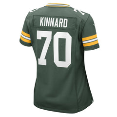 Darian Kinnard Green Bay Packers Women's Team Game Jersey Green - Nike