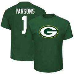 Micah Parsons Green Bay Packers Big & Tall Player Name & Number T-Shirt Green - Fanatics