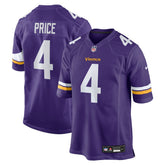Myles Price Minnesota Vikings Team Game Jersey Purple - Nike
