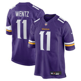 Carson Wentz Minnesota Vikings Team Game Jersey Purple - Nike