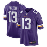 Tai Felton Minnesota Vikings Team Game Jersey Purple - Nike