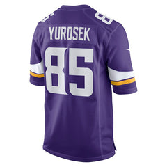 Ben Yurosek Minnesota Vikings Team Game Jersey Purple - Nike