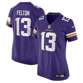 Tai Felton Minnesota Vikings Women's Team Game Jersey Purple - Nike