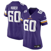 Joe Huber Minnesota Vikings Women's Team Game Jersey Purple - Nike