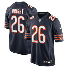 Nahshon Wright Chicago Bears Team Game Jersey Navy - Nike