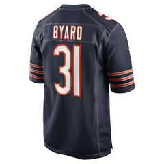 Kevin Byard Chicago Bears Team Game Jersey Navy - Nike