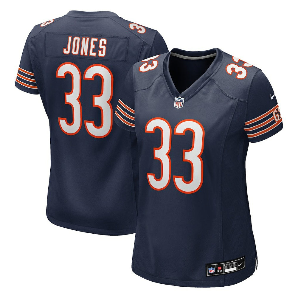 Jaylon Jones Chicago Bears Women's Team Game Jersey Navy - Nike