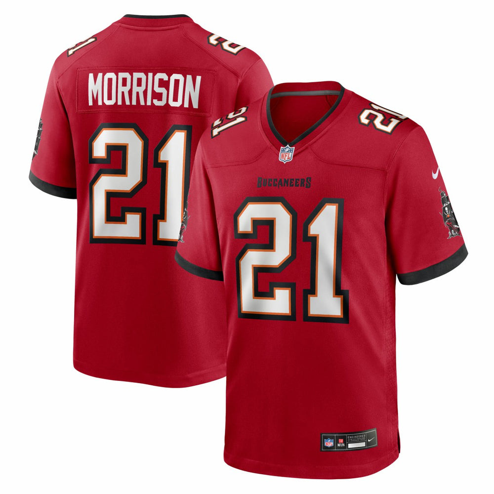 Benjamin Morrison Tampa Bay Buccaneers Team Game Jersey Red - Nike