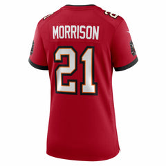 Benjamin Morrison Tampa Bay Buccaneers Women's Team Game Jersey Red - Nike