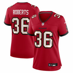 JJ Roberts Tampa Bay Buccaneers Women's Team Game Jersey Red - Nike