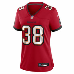Rashad Wisdom Tampa Bay Buccaneers Women's Team Game Jersey Red - Nike