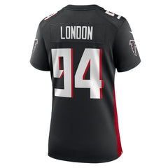 LaCale London Atlanta Falcons Women's Team Game Jersey Black - Nike