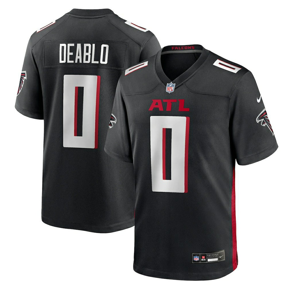 Divine Deablo Atlanta Falcons Team Game Jersey Black - Nike
