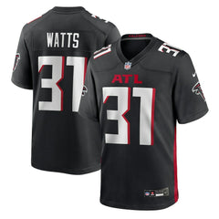 Xavier Watts Atlanta Falcons Team Game Jersey Black - Nike