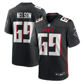 Jack Nelson Atlanta Falcons Team Game Jersey Black - Nike